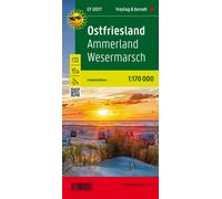 Carte de loisirs - Ostfriesland, Ammerland, Wesermasch | Freytag & Berndt
