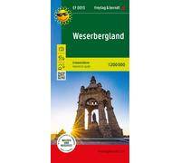 Carte de loisirs - Weserbergland | Freytag & Berndt