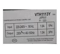 Carte de l'onduleur du réfrigérateur Carte d'entraînement de l'unité de commande du compresseur pour VNX VNT VTB1113Y VTH1113Y