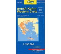 Carte de l'ouest de la Crète - n° 89 | Orama
