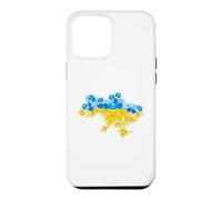 Carte de l'Ukraine à partir de Fleurs - Emblème National ukrainien Ukraine Coque pour iPhone 12 Pro Max
