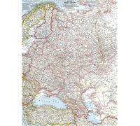 Carte de l'Union soviétique occidentale de 1959