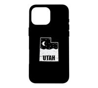 Carte de l'Utah avec Horizon USA Amérique Coque pour iPhone 16 Pro Max