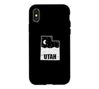 Carte de l'Utah avec Horizon USA Amérique Coque pour iPhone X/XS