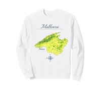 Carte de Majorque - Palma Baléares Sweatshirt