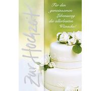 Carte de mariage Basic Classic 11,6 x 16,6 cm