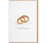 Carte de mariage - Et ils menèrent une longue et heureuse vie....