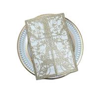 Carte de mariage personnalisée, Invitations de mariage, fiançailles ou anniversaire, découpées au laser, motif Tour Eiffel, multicolores, 127 x 185 mm, lot 50(Beige)