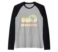 Carte de Mayotte 976 - Idée Cadeau Souvenir mahorais Manche Raglan
