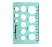 Carte de mesure du tire-lait - Règle de mesure de mamelon en silicone de 0 à 30 mm, spasmètre à bride, outil flexible souple | Tableau des tailles de pompes pour les nouvelles mamans Allaitement