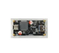 Carte de module d ' alimentation rapide USB avec ports Type-C et USB-a, module de sortie PD 140 W, entrée 6 V-30 V, PCB recouvert d ' acrylique pour les constructions d ' alimentation de bureau