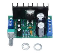 Carte de Module d'amplificateur de Puissance Mono 1 Canal, amplificateur de Haut-Parleur sonore TDA2050 DC 12-24 V 5 W - 120 W avec potentiomètre de contrôle du Volume et Joint
