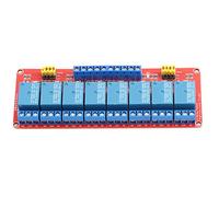 Carte de Module de relais à 8 canaux avec déclencheur haut et bas optocoupleur carte d'extension de relais optocoupleur à 8 voies 5 V/12 V/24 V(24V)