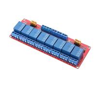 Carte de Module de Relais Optocoupleur à 8 Canaux, Isolation de Photocoupleur, Déclencheur 5V/12V/24V, Voyants Verts/Rouges