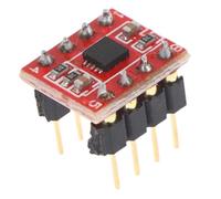 Carte de module OPA1622 unique pour l ' approvisionnement de remplacement, le travail de prototype, les essais en laboratoire de circuits, PCB rouge avec disposition des composants exposés Module