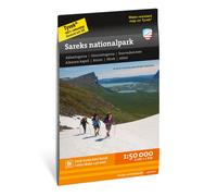 Carte de montagne - Sareks nationalpark (Suède) | Calazo - 1/50 000