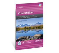 Carte de montagne - Vindelfjällen (Suède) | Calazo - 1/100 000