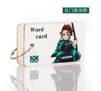 Carte De Mot Demon Slayer, Bloc-Notes Anime Zenitsu Tomioka Giyuu, Joli Carnet De Notes Étudiant, Papeterie Fournitures Scolaires