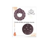 Carte de musique à 6 cordes Livre de poche pour guitare acoustique/classique/électrique à 6 cordes