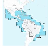 Carte de navigation + Large SD - Mexique - Caraîbes - Brésil Navionics