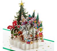 Carte de No l pop-up Hallmark Grinch (Comment le Grinch a vol No l ! du Dr Seuss) Carte 3D Signature Paper Wonder