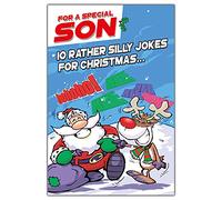 Carte de Noël amusante pour fils, carte de Noël amusante pour fils, carte de Noël pour fils, carte de Noël humoristique pour fils, carte de Noël humoristique