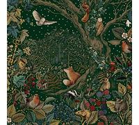 Carte de Noël Box. Jardin secret. 8 Foiled et gaufrées Cartes de Noël.