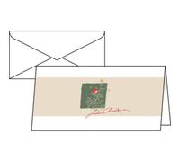 SIGEL DS073 Cartes de Noël "Christmas with apples", A6, 10 cartes avec enveloppes, facile à imprimer