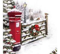 Carte de Noël musicale. pilier Boîte. ouvert Carte de vœux et entendre 15-20 secondes de dans le beau Midwinter chantée par le Choeur de Cathédrale de Chichester