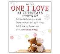 Carte de Noël « One I Love », carte de Noël « One I Love », carte de Noël « One I Love », carte de Noël pour quelqu'un que j'aime, carte de Noël romantique, carte de Noël « One I Love »