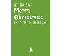 Carte de Noël sérieusement Just Kidding, joyeux Noël, général, 124 x 176 mm