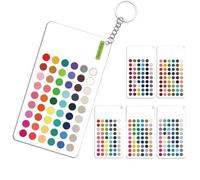 Carte de palette de couleurs d'automne douce - Analyse saisonnière portable