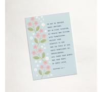 Carte de partage Do Not Be Anxious (Cherry Blossom)