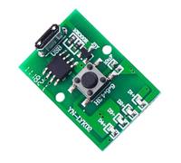 Carte de pilote de lampe de poche, accessoires de circuit imprimé, module de charge USB, installation facile, lampe de lecture 3-5 W, installation facile