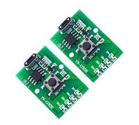Carte de pilote de lampe de poche, accessoires de circuit imprimé, module de charge USB, installation facile, lampe de lecture 3-5 W, installation facile