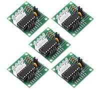 Carte de pilote ULN2003, ensemble de 5 modules de pilote de moteur pas à pas avec puce haute puissance, indicateurs à quatre phases et interface standard Plug and Play pour moteur