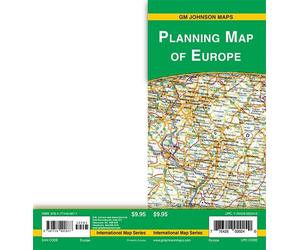 Carte de planification de l'Europe | GM Johnson