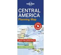 Carte de planification (en anglais) - Central America | Lonely Planet