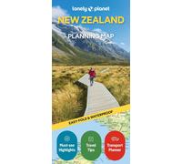 Carte de planification (en anglais) - New Zealand | Lonely Planet