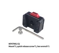 Carte de plaque à dégagement rapide pour appareil photo reflex numérique,GoPro 12 11 Mini pour Insta360,Drift Action dehors,1/4 ""ARRI Localisation Dovetail Mount - Type Quick board