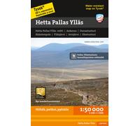 Carte de plein air - Hetta Pallas Ylläs (Finlande) | Calazo