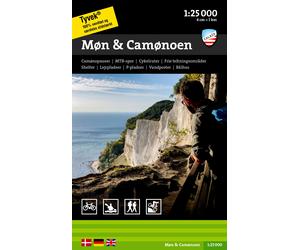 Carte de plein air - Møn & Camønoen (Danemark) | Calazo