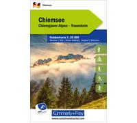 Carte de plein air n° WK.07 - Chiemsee (Allemagne) | Kümmerly & Frey