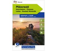 Carte de plein air n° WK.24 - Forêt palatinate (Allemagne) | Kümmerly & Frey