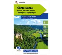 Carte de plein air n° WK.53 - Haut Danube (Allemagne) | Kümmerly & Frey