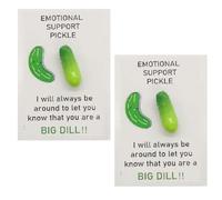 Carte de poche amusante avec inscription « This Pickle Is Here To Help Life Way Dill That Warm Hug Your With K4T9 Encouragement All You Throws »