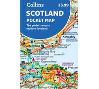 Carte de poche - Écosse | Collins