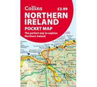 Carte de poche - Irlande du Nord | Collins