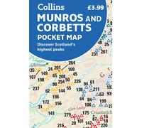 Carte de poche - Munros & Corbetts (Écosse) | Collins