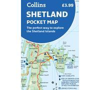 Carte de poche - Shetland | Collins
